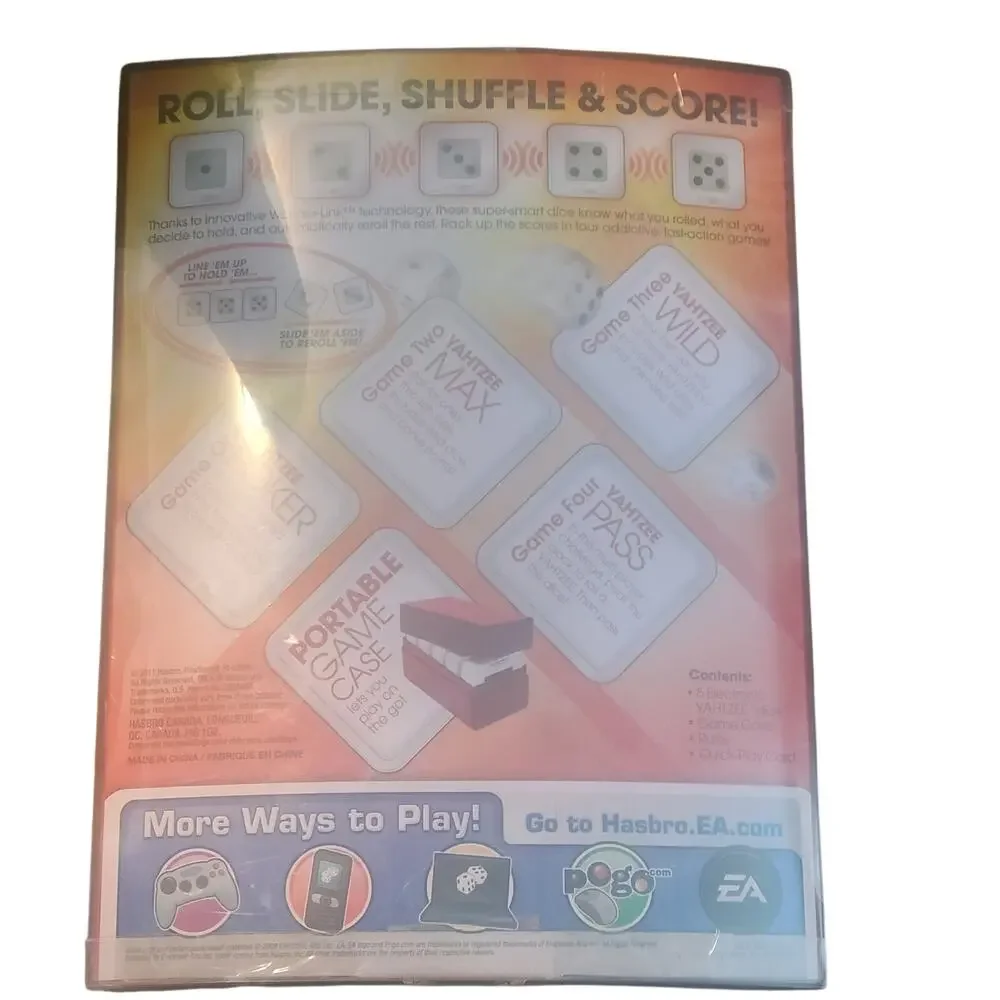 2009 VINTAGE HASBRO ELECTRONIC YAHTZEE FLASH FAST ACTION FAMILY GAME BRAND NEW